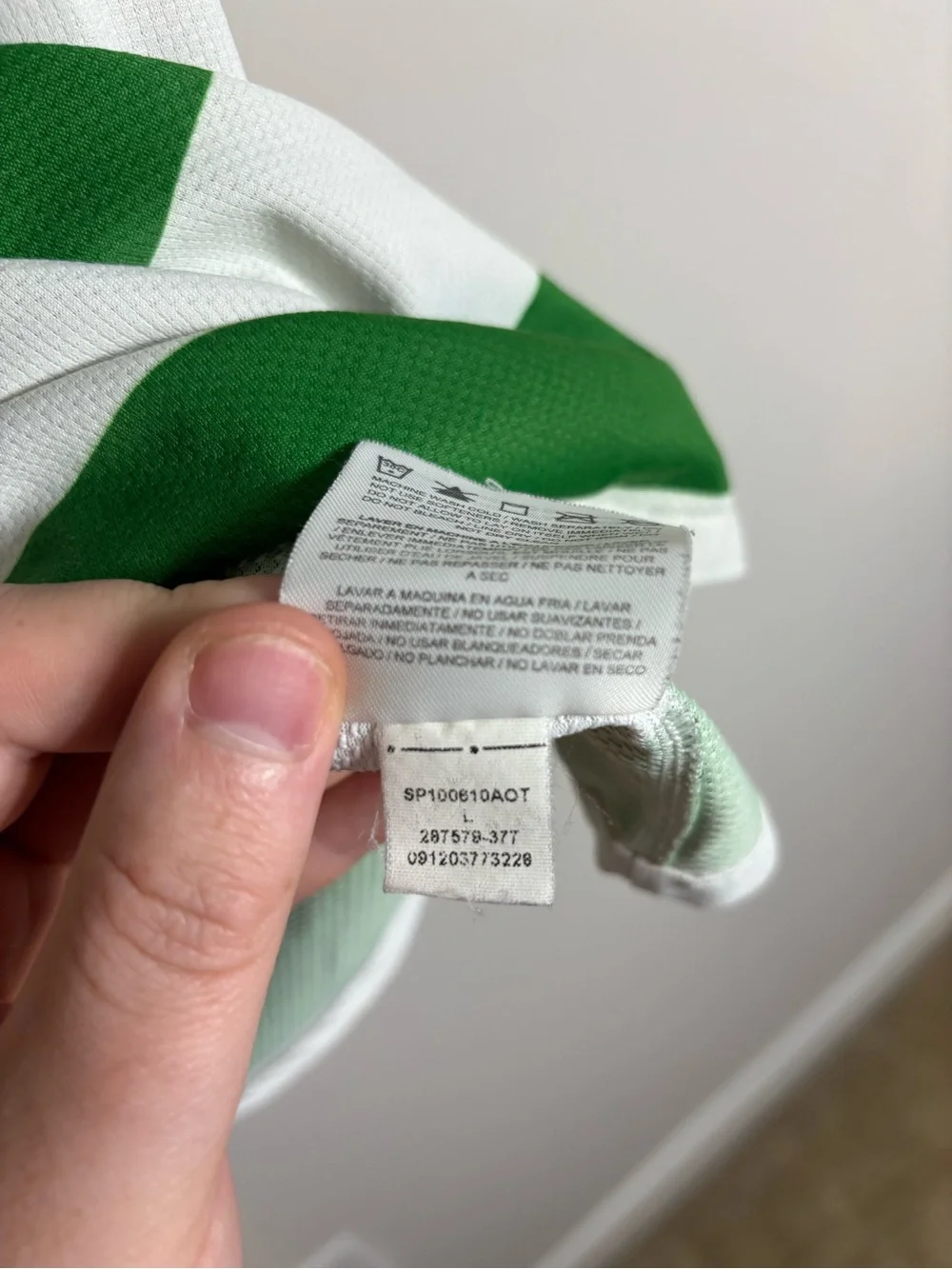 Nike Celtic FC Home Shirt Soccer Jersey 2008-2010 Large
